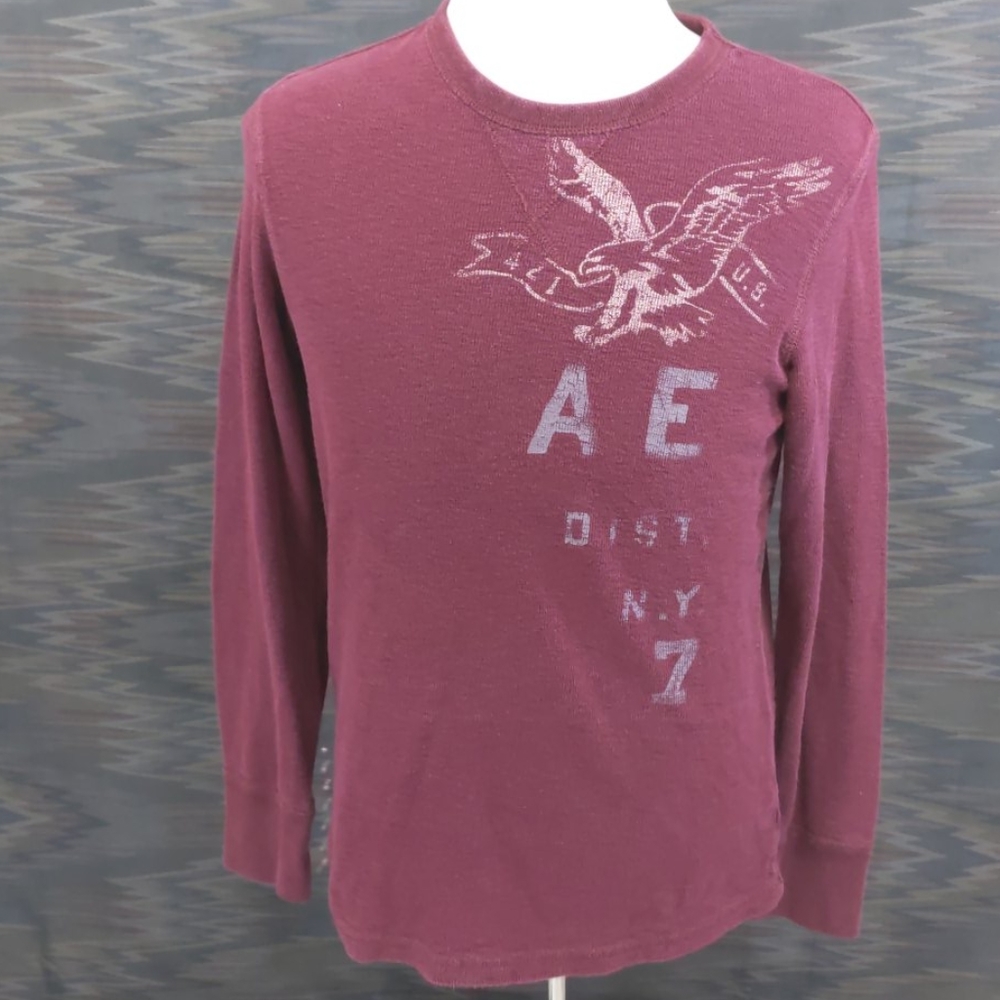 Men’s American Eagle Long Sleeve Pullover Size M
